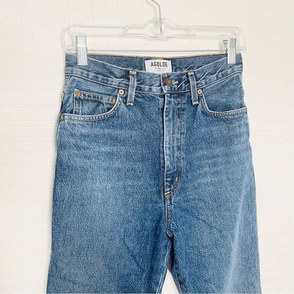 AGOLDE Pinch Waist Kick Flare High Rise 100% cotton
